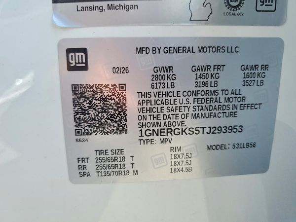 2026 CHEVROLET TRAVERSE