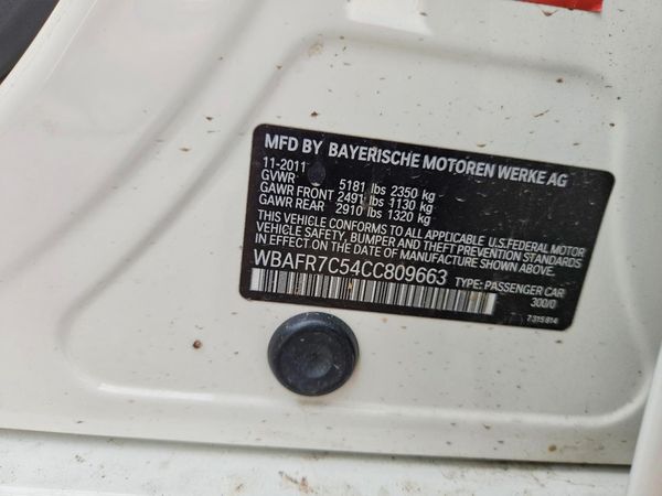 2012 BMW 535