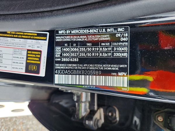 2019 MERCEDES-BENZ GLE GLE400