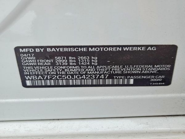 2018 BMW 750 xDrive