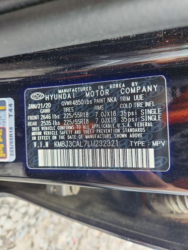 2020 HYUNDAI TUCSON