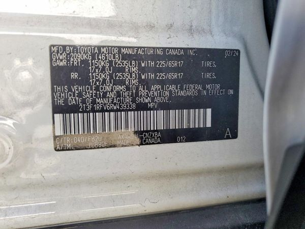 2024 TOYOTA RAV4 LE