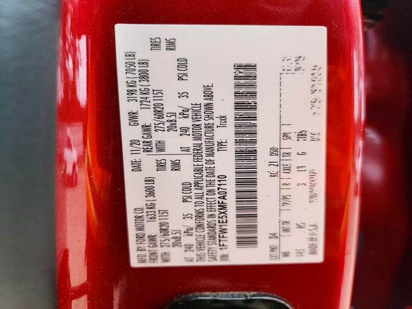 2021 FORD F150