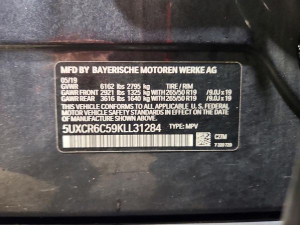 2019 BMW X5 xDrive40i