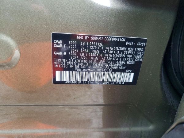 2024 SUBARU ASCENT LIMITED 8