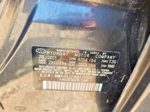 2022 HYUNDAI SONATA