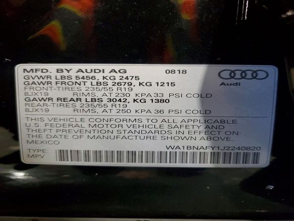 2018 AUDI Q5