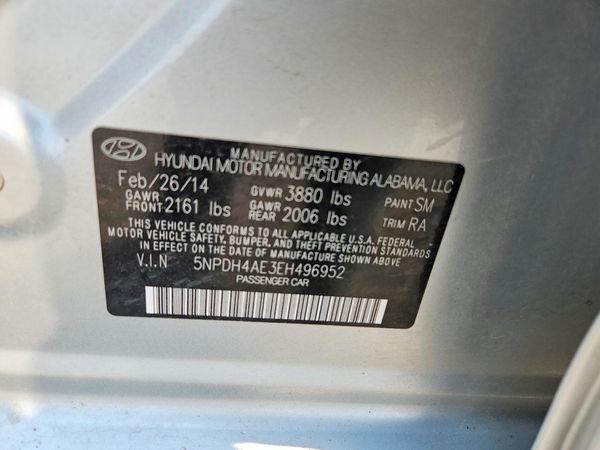 2014 HYUNDAI ELANTRA GLS(Middle)