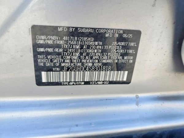 2025 SUBARU CROSSTREK Premium
