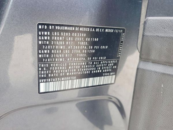 2020 VOLKSWAGEN TIGUAN