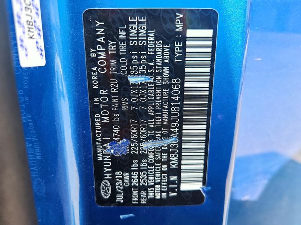 2018 HYUNDAI TUCSON