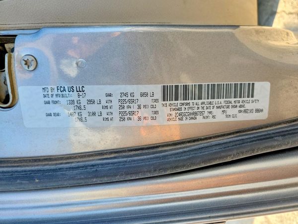 2017 DODGE GRAND CARAVAN