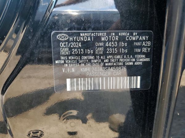 2025 HYUNDAI SONATA