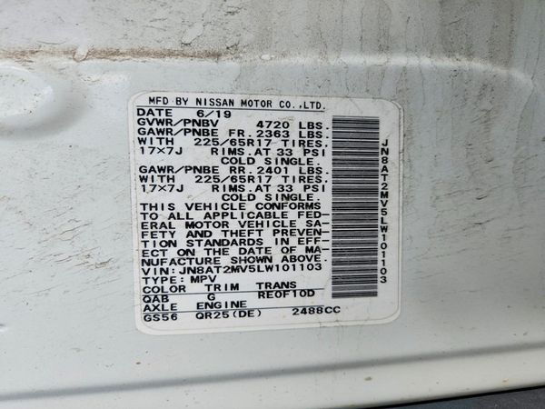 2020 NISSAN ROGUE