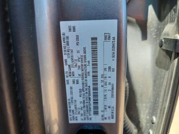 2021 FORD F150