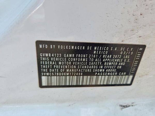 2019 VOLKSWAGEN JETTA S, SE, R-Line