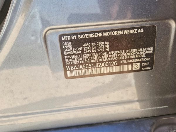 2018 BMW 530