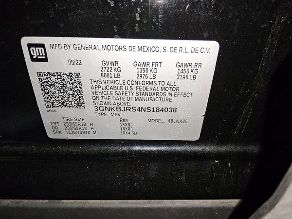 2022 CHEVROLET BLAZER 3LT