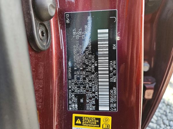 2013 LEXUS RX 350