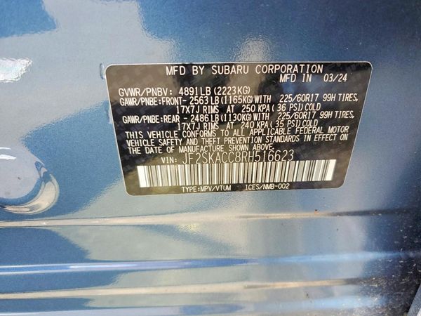 2024 SUBARU FORESTER Premium Base