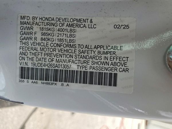 2025 ACURA INTEGRA BASE