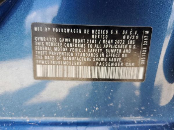 2020 VOLKSWAGEN JETTA S, SE, R-Line