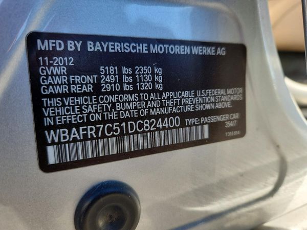 2013 BMW 535