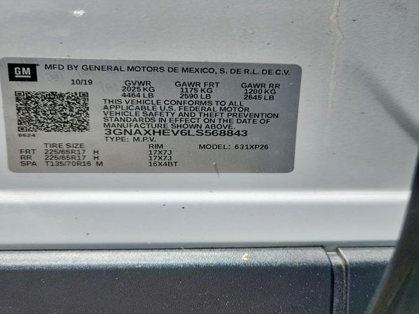 2020 CHEVROLET EQUINOX LS