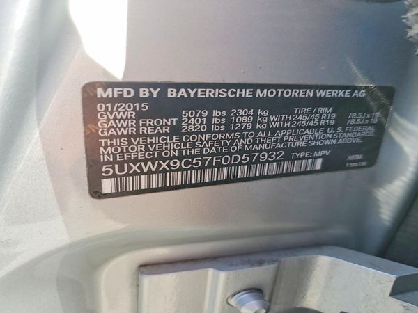 2015 BMW X3 xDrive28i