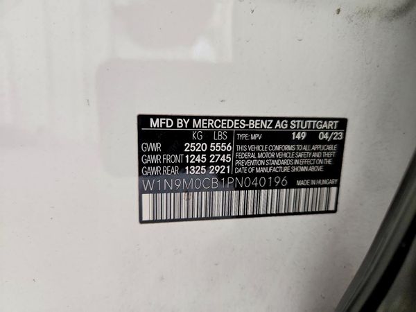2023 MERCEDES-BENZ EQB EQB250+