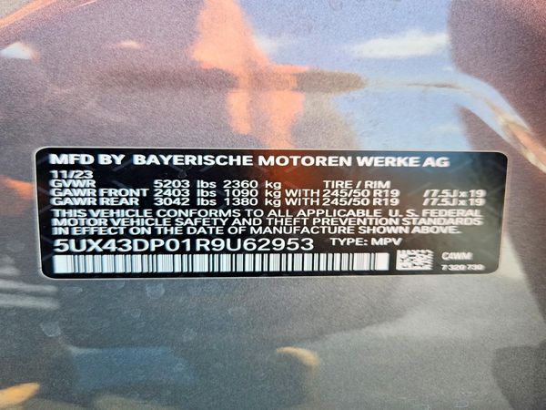 2024 BMW X3 sDrive30i