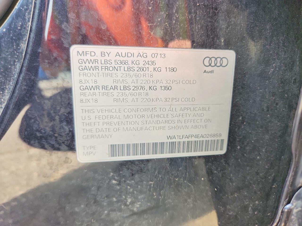 2014 AUDI Q5 Premium Plus