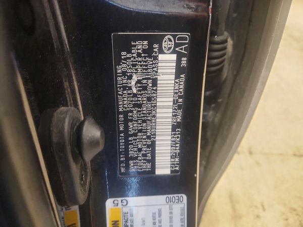 2019 TOYOTA COROLLA
