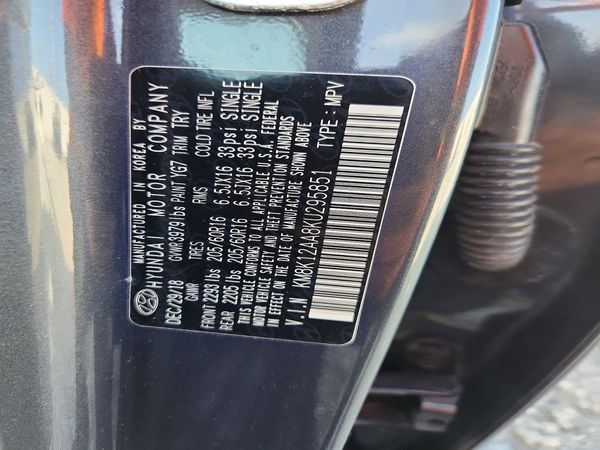 2019 HYUNDAI KONA SE