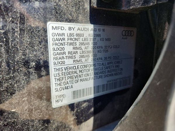 2017 AUDI Q7 quattro Prestige