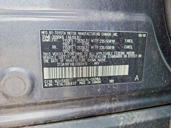 2020 TOYOTA RAV4 XLE Premium