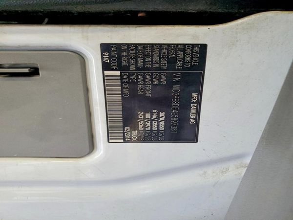 2014 MERCEDES-BENZ SPRINTER High