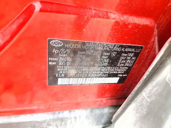 2019 HYUNDAI SANTA FE Limited, Ultimate