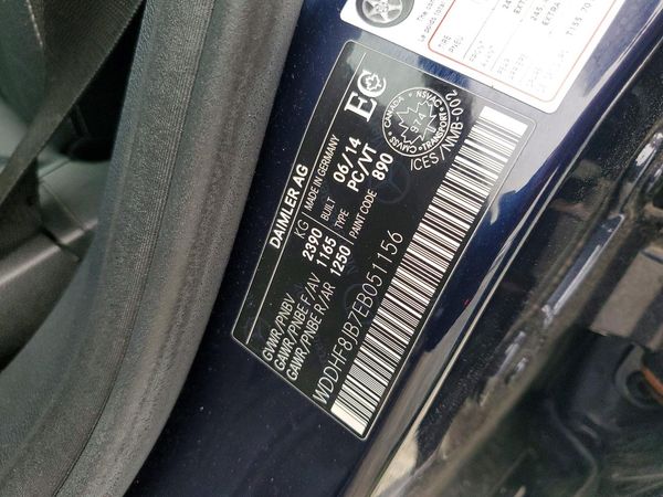 2014 MERCEDES-BENZ E