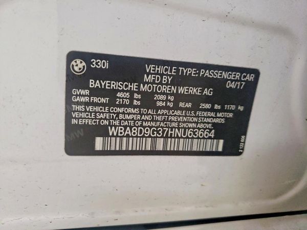 2017 BMW 330 xDrive
