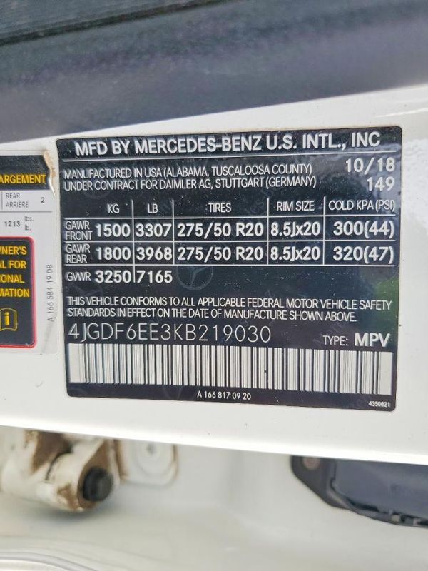 2019 MERCEDES-BENZ GLS GLS450-4M