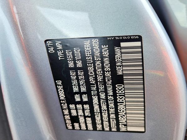 2019 PORSCHE MACAN S