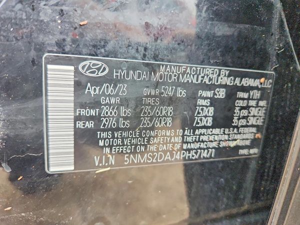 2023 HYUNDAI SANTA FE SEL