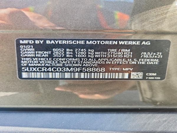 2021 BMW X5 sDrive40i