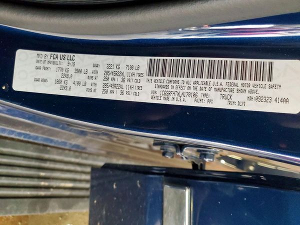 2020 RAM 1500 Limited