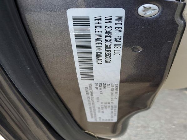 2020 DODGE GRAND CARAVAN SXT