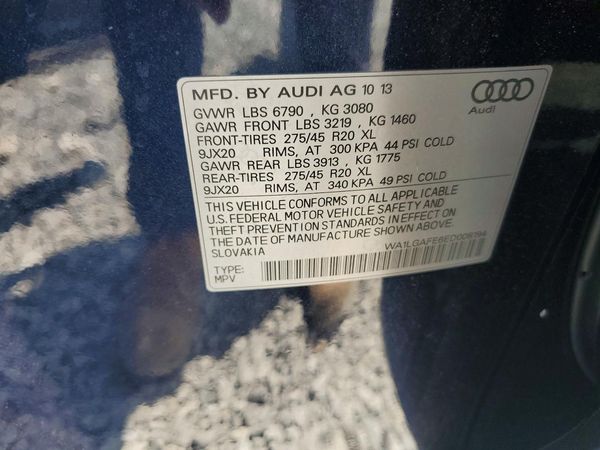 2014 AUDI Q7 Premium Plus
