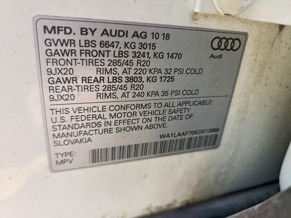 2019 AUDI Q7