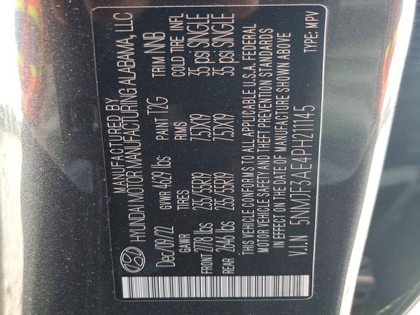 2023 HYUNDAI TUCSON