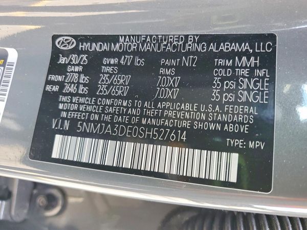 2025 HYUNDAI TUCSON SE